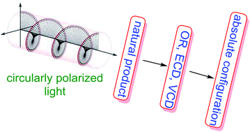 Graphical abstract: Applications of OR/ECD/VCD to the structure elucidation of natural products