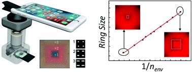 Graphical abstract: Patterned plasmonic gradient for high-precision biosensing using a smartphone reader