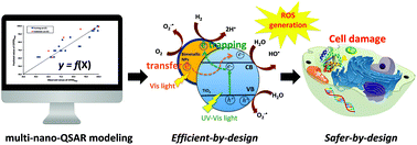 Graphical abstract: A chemoinformatics approach for the characterization of hybrid nanomaterials: safer and efficient design perspective