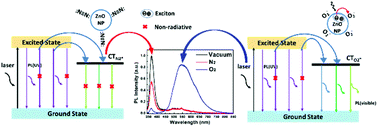 Graphical abstract: Charge transfer-induced photoluminescence in ZnO nanoparticles