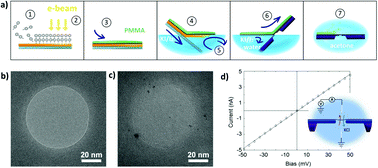 Graphical abstract: Selective ion sieving through arrays of sub-nanometer nanopores in chemically tunable 2D carbon membranes