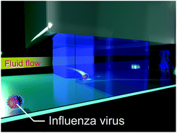 Graphical abstract: High-throughput single nanoparticle detection using a feed-through channel-integrated nanopore