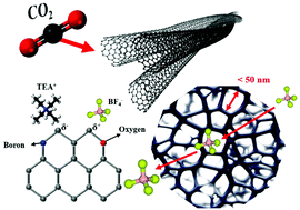 Graphical abstract: Transformation of carbon dioxide into carbon nanotubes for enhanced ion transport and energy storage