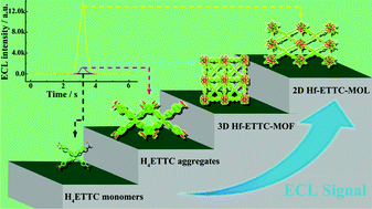 Graphical abstract: An AIEgen-based 2D ultrathin metal–organic layer as an electrochemiluminescence platform for ultrasensitive biosensing of carcinoembryonic antigen