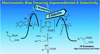 Graphical abstract: Unprecedented E-stereoselectivity on the sigmatropic Hurd–Claisen rearrangement of Morita–Baylis–Hillman adducts: a joint experimental–theoretical study