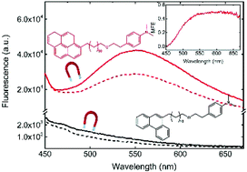 Graphical abstract: Quantitative imaging of magnetic field distribution using a pyrene-based magnetosensing exciplex fluorophore