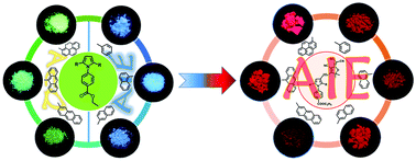 Graphical abstract: Effects of fused rings linked to the 2,5-position of pyrrole derivatives with near-infrared emission on their aggregation-enhanced emission properties