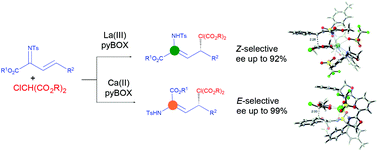 Graphical abstract: Asymmetric diastereodivergent Michael addition of 2-chloromalonate esters to conjugated imines enabled by catalyst metal change