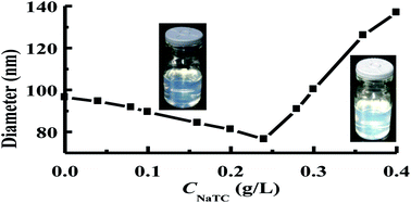 Graphical abstract: Interaction behaviors and structural characteristics of zein/NaTC nanoparticles