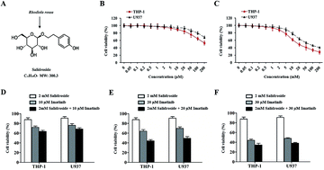 Graphical abstract: Retracted Article: Salidroside enhances the anti-cancerous effect of imatinib on human acute monocytic leukemia via the induction of autophagy-related apoptosis through AMPK activation