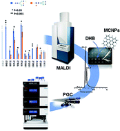 Graphical abstract: Characterization of glycan isomers using magnetic carbon nanoparticles as a MALDI co-matrix