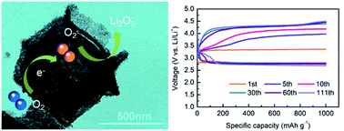 Graphical abstract: Metal–organic framework derived hollow porous CuO–CuCo2O4 dodecahedrons as a cathode catalyst for Li–O2 batteries