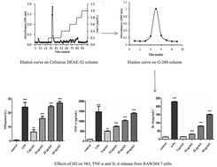 Graphical abstract: Nutritional characteristics of marine fish Sardinella zunasi Bleeker and immunostimulatory activities of its glycoprotein