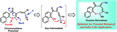 Graphical abstract: Unorthodox synthesis, biological activity and DFT studies of novel and multifunctionalized naphthoxocine derivatives