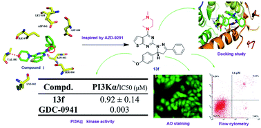 Graphical abstract: Synthesis and bioevaluation of thienopyrimidines bearing a pyrazoline unit as selective PI3Kα inhibitors