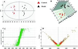 Graphical abstract: Comparative metabolomics unveils molecular changes and metabolic networks of syringin against hepatitis B mice by untargeted mass spectrometry