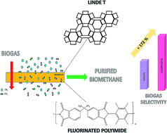 Graphical abstract: Biomethane generation from biogas upgrading by means of thin-film composite membrane comprising Linde T and fluorinated polyimide: optimization of fabrication parameters