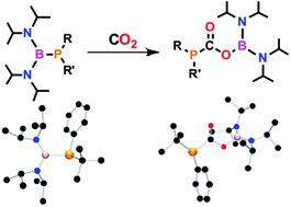 Graphical abstract: Diaminophosphinoboranes: effective reagents for phosphinoboration of CO2
