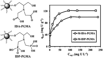 Graphical abstract: Facile synthesis of functionalized polyglycidyl methacrylate-magnetic nanocomposites for enhanced uranium sorption