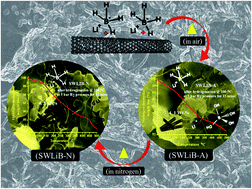 Graphical abstract: Single-walled carbon nanotubes/lithium borohydride composites for hydrogen storage: role of in situ formed LiB(OH)4, Li2CO3 and LiBO2 by oxidation and nitrogen annealing