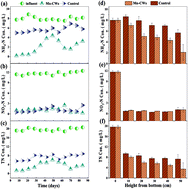 Graphical abstract: Birnessite-coated sand filled vertical flow constructed wetlands improved nutrients removal in a cold climate