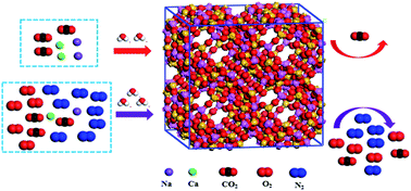 Graphical abstract: Multi-factor study of the effects of a trace amount of water vapor on low concentration CO2 capture by 5A zeolite particles