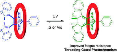 Graphical abstract: Threading-gated photochromism in [2]pseudorotaxanes
