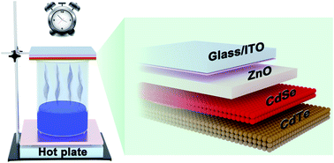 Graphical abstract: Surface passivation via acid vapor etching enables efficient and stable solution-processed CdTe nanocrystal solar cells