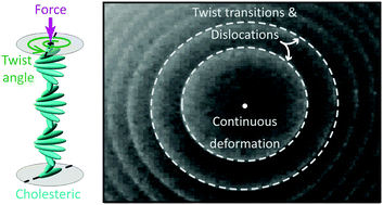 Graphical abstract: Direct measurements of structural forces and twist transitions in cholesteric liquid crystal films with a surface force apparatus