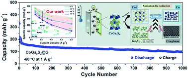 Graphical abstract: A novel composite strategy to build a sub-zero temperature stable anode for sodium-ion batteries