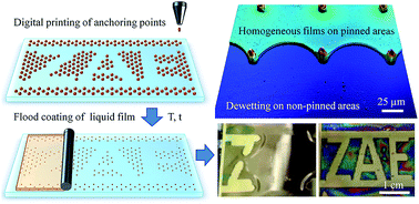 Graphical abstract: A generic surfactant-free approach to overcome wetting limitations and its application to improve inkjet-printed P3HT:non-fullerene acceptor PV