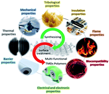 Graphical abstract: 2D transition metal dichalcogenide nanomaterials: advances, opportunities, and challenges in multi-functional polymer nanocomposites