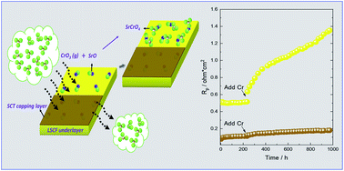 Graphical abstract: A highly active and Cr-resistant infiltrated cathode for practical solid oxide fuel cells