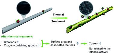 Graphical abstract: Assessment of electrocatalytic activity through the lens of three surface area normalization techniques