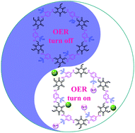Graphical abstract: Flexible and robust bimetallic covalent organic frameworks for the reversible switching of electrocatalytic oxygen evolution activity