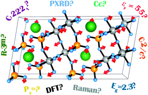 Graphical abstract: The crystal structure of visible light absorbing piezoelectric semiconductor SrNb2V2O11 revisited: high-resolution X-ray diffraction, vibrational spectroscopy and computational study