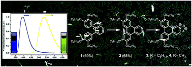 Graphical abstract: Liquid crystal ionic self-assembly and anion-selective photoluminescence in discotic azatriphenylenes