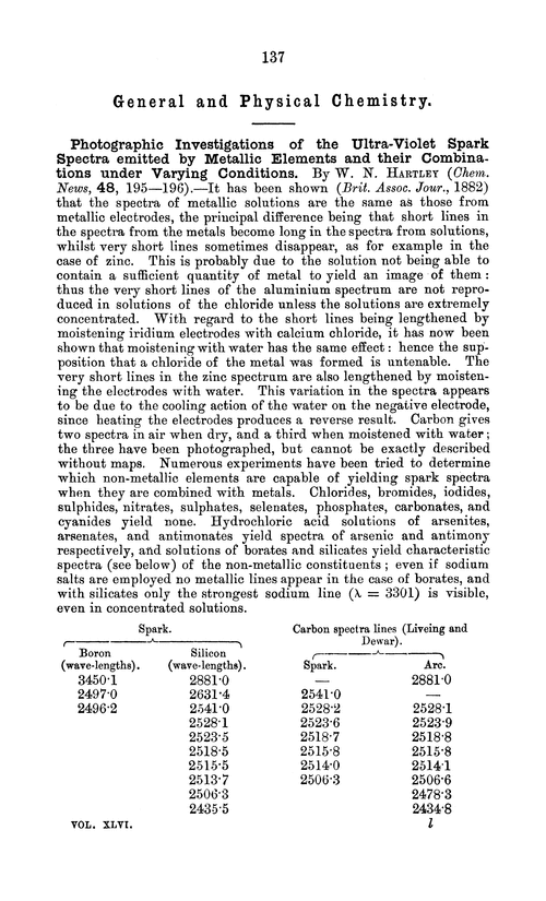 General and physical chemistry