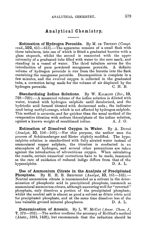 analytical chemistry research articles