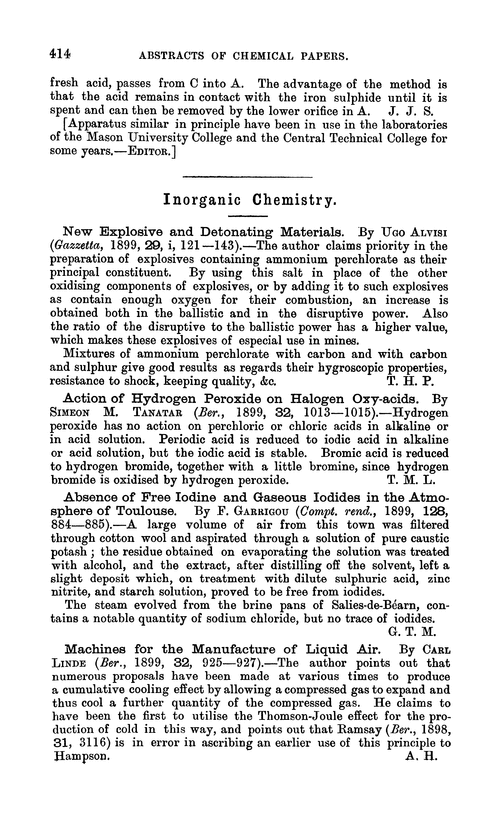 Inorganic chemistry