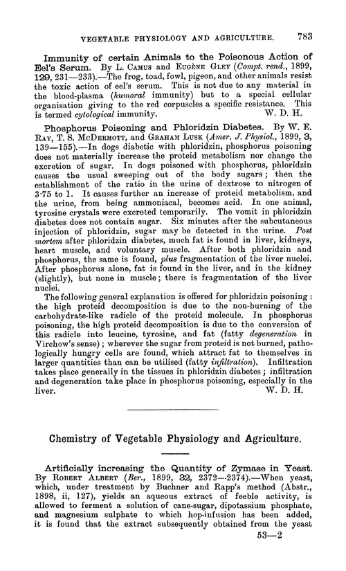 Chemistry of vegetable physiology and agriculture