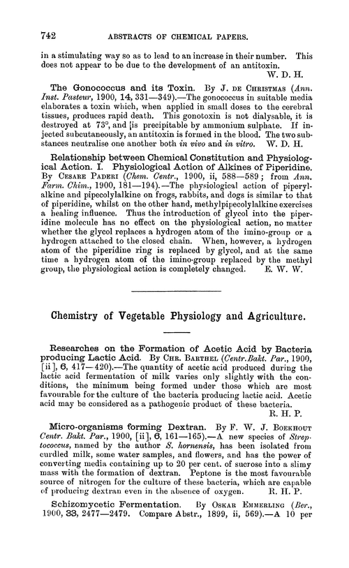 Chemistry of vegetable physiology and agriculture