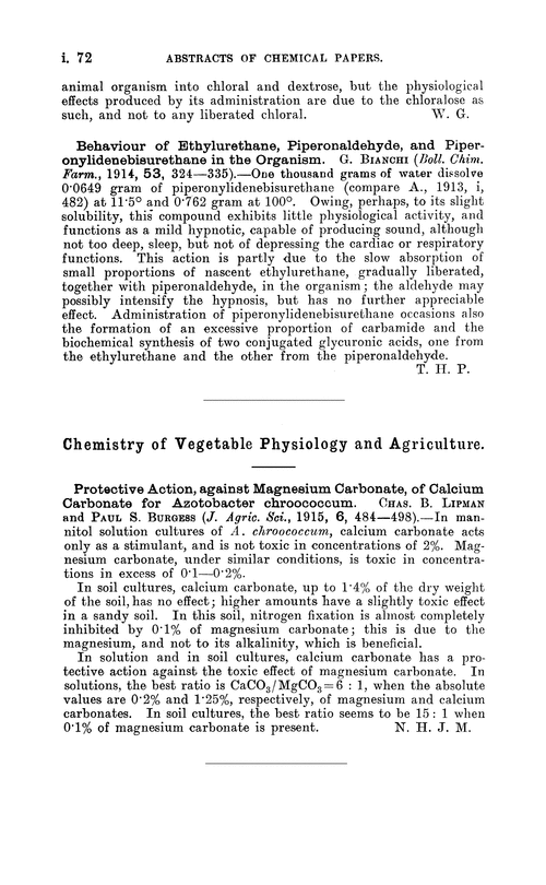 Chemistry of vegetable physiology and agriculture