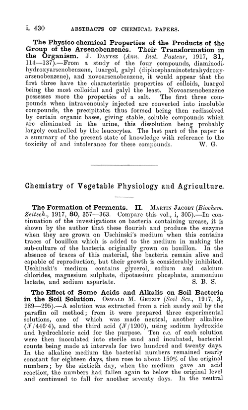 Chemistry of vegetable physiology and agriculture