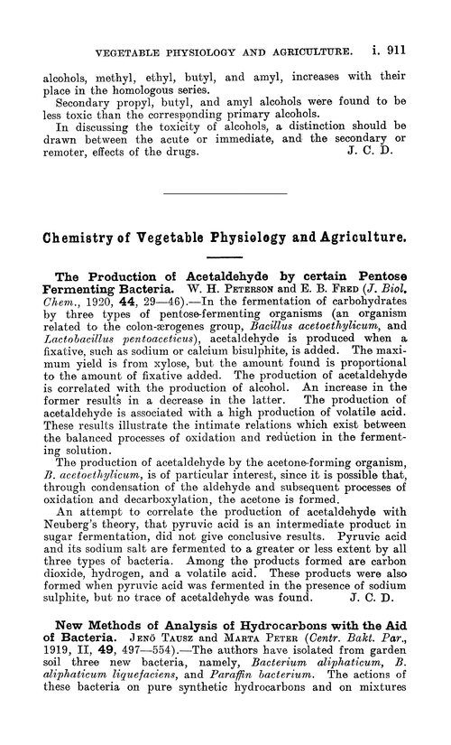 Chemistry of vegetable physiology and agriculture
