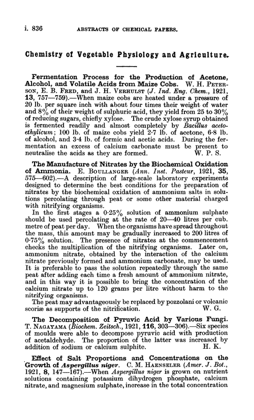 Chemistry of vegetable physiology and agriculture