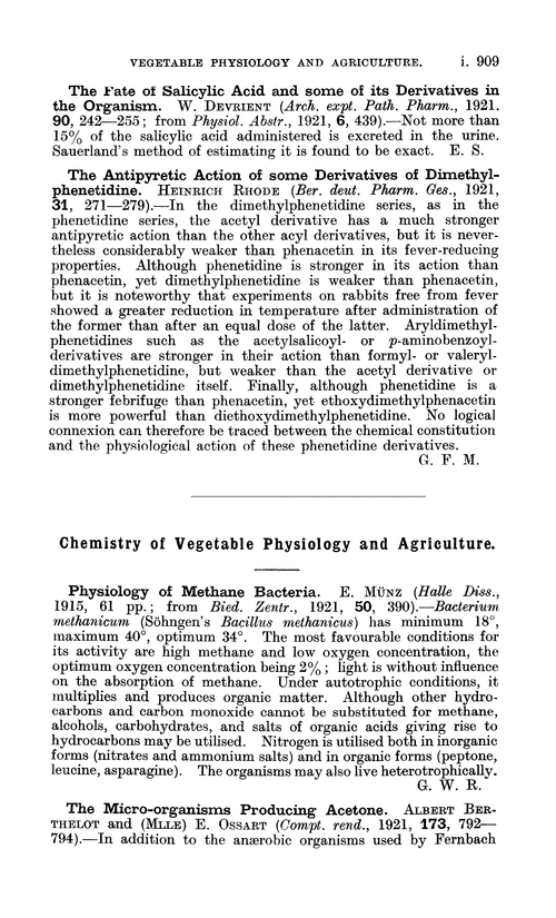 Chemistry of vegetable physiology and agriculture