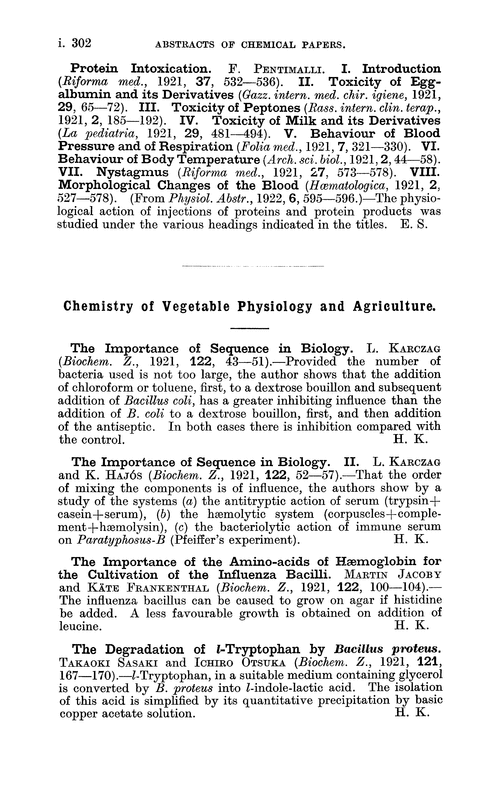 Chemistry of vegetable physiology and agriculture