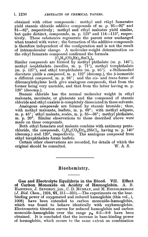 Biochemistry