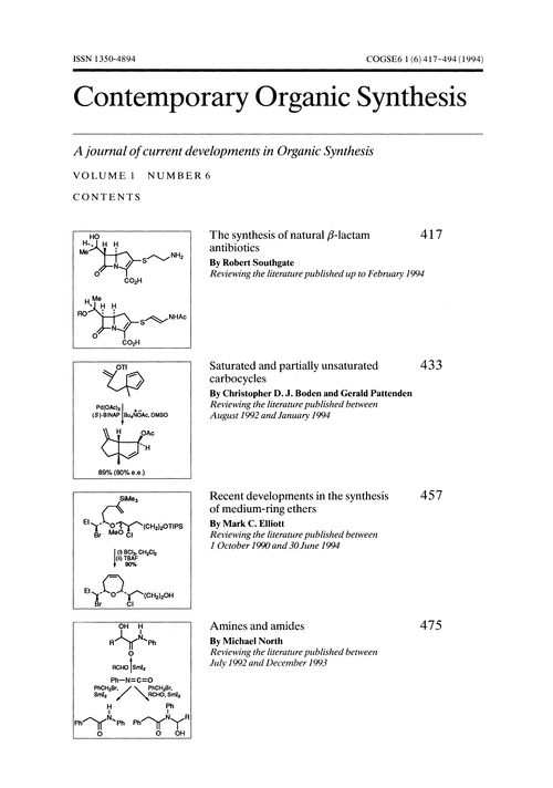 Contents pages